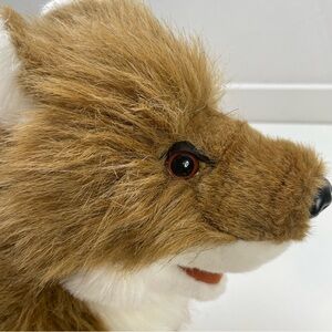 Folkmanis Folktails Large Realistic Full Body Red Fox Hand Puppet Plush 27”